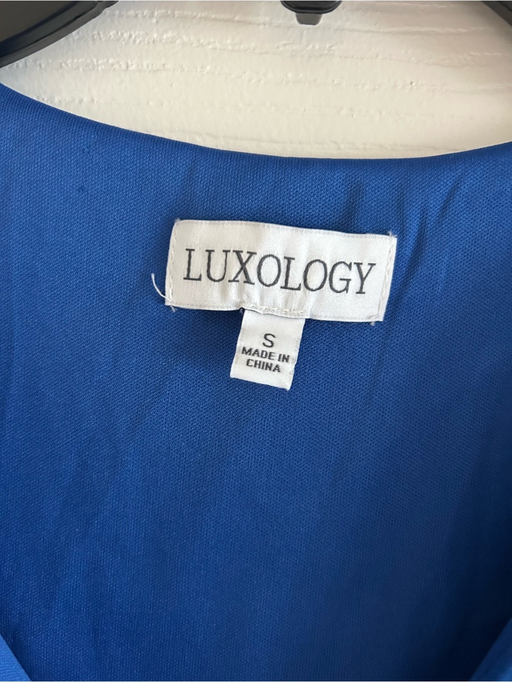 Luxology Ruffle Wrap Size Small Long Sleeve Tie Waist Midi Dress - Picture 7 of 7